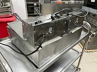 Rvs dubbele elektrische friteuse vevory b-82a - afbeelding 3 van  4