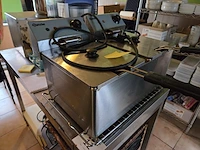 Rvs dubbele friteuse bartscher - afbeelding 2 van  4