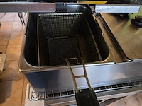 Rvs dubbele friteuse bartscher - afbeelding 4 van  4