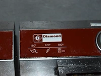 Rvs dubbele friteuse diamond - afbeelding 2 van  2