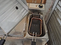 Rvs dubbele friteuse nn - afbeelding 2 van  2