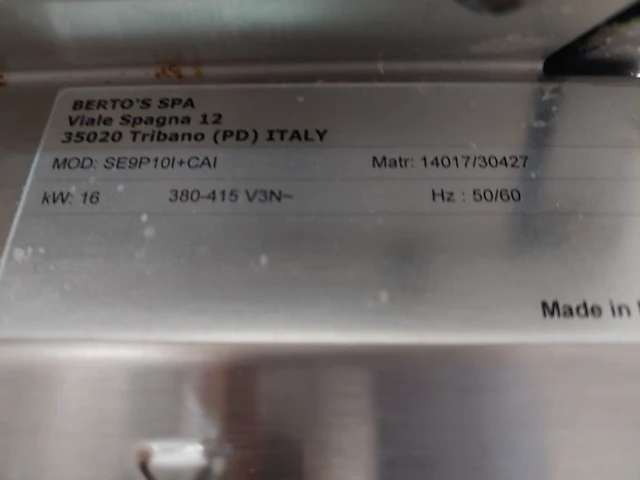 Rvs elektrische kookketel bertos se9p10i - afbeelding 8 van  11