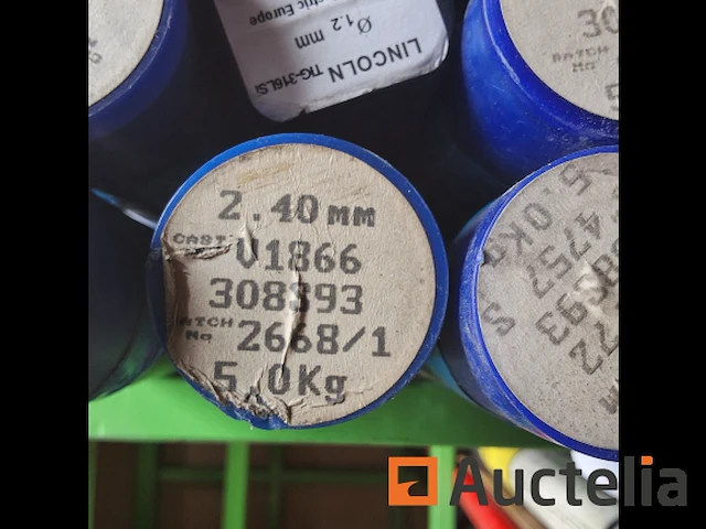 Rvs elektrode roestvrijstaal 2,4 mm ( nummer 03-050) - afbeelding 1 van  1