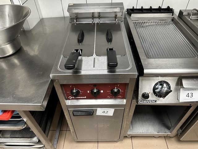 Rvs friteuse diamond - afbeelding 1 van  3