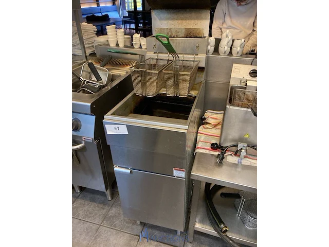 Rvs friteuse - afbeelding 1 van  3