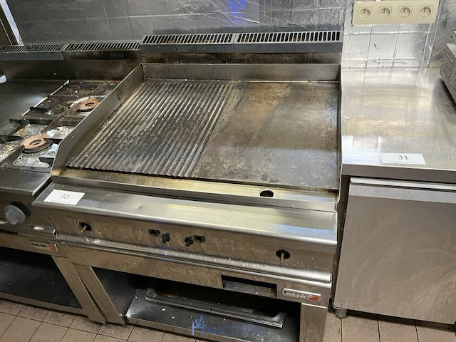 Rvs gas-grillplaat fagor - afbeelding 2 van  2