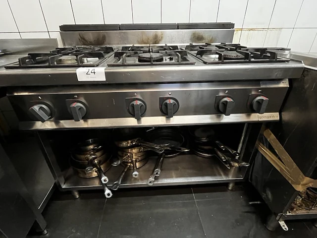 Rvs gasfornuis ggmgastro - afbeelding 1 van  5