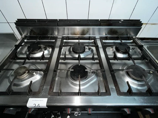 Rvs gasfornuis ggmgastro - afbeelding 4 van  5