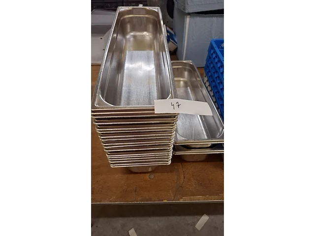 Rvs gastro bakken - afbeelding 1 van  1