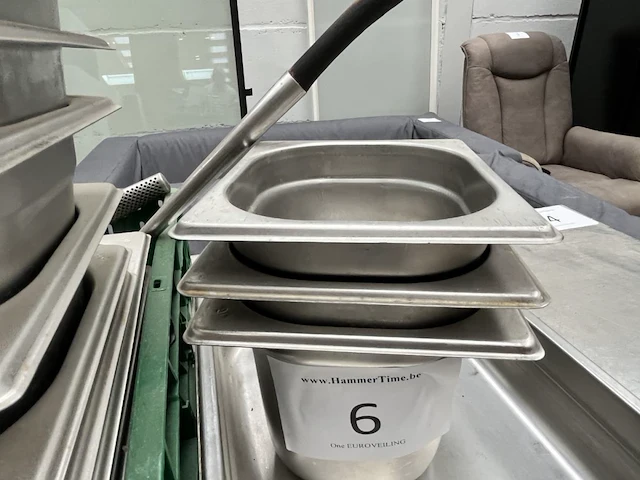 Rvs gastronormen en toebehoren - afbeelding 2 van  8
