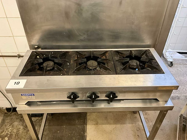 Rvs gasvuur + friteuse tefal easy pro - afbeelding 2 van  7