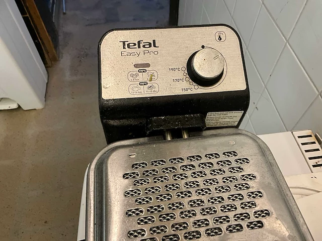 Rvs gasvuur + friteuse tefal easy pro - afbeelding 6 van  7
