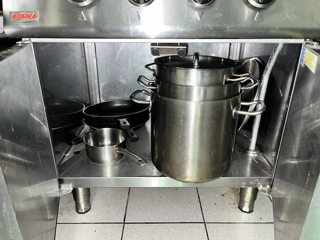 Rvs gasvuur kusina - afbeelding 4 van  7