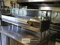 Rvs gekoelde werkbank 2 deurs 2 lades topcold - afbeelding 2 van  4