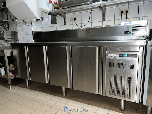 Rvs gekoelde werktafel coreco - afbeelding 1 van  7
