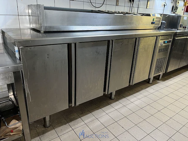 Rvs gekoelde werktafel coreco - afbeelding 3 van  7