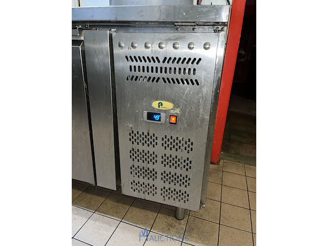 Rvs gekoelde werktafel pelican - afbeelding 2 van  5