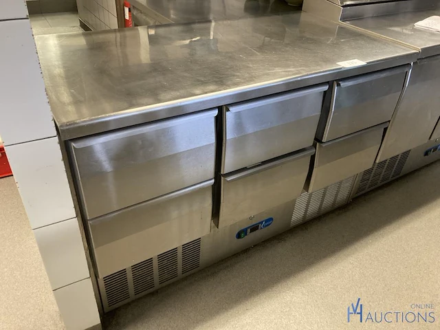 Rvs gekoelde werktafel topcold - afbeelding 1 van  6
