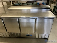 Rvs gekoelde werktafel topcold - afbeelding 2 van  5