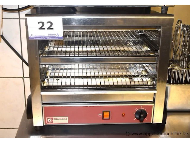 Rvs grill diamond - afbeelding 1 van  1
