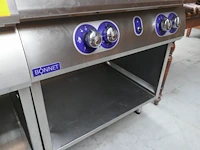 Rvs grill fornuis bonnet + werkblad - afbeelding 4 van  6