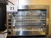 Rvs grill milantoast - afbeelding 1 van  1