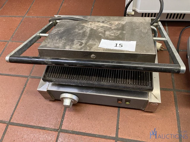 Rvs grillplaat piet huysentruit - afbeelding 1 van  3