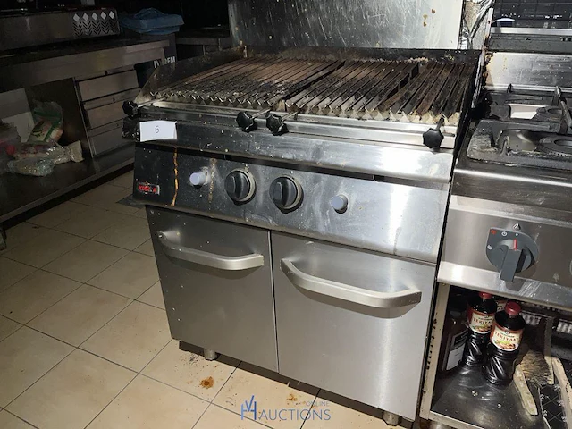 Rvs griltoestel kusina - afbeelding 2 van  4