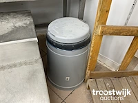 Rvs grondstoffen rolcontainer - afbeelding 4 van  6