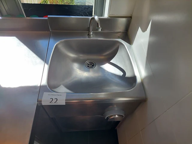 Rvs handenwasser - afbeelding 3 van  3