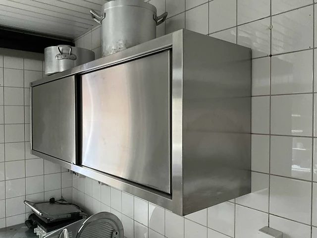 Rvs hangkast - afbeelding 2 van  5