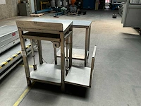 Rvs heftafel - afbeelding 1 van  6