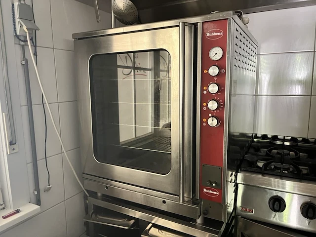 Rvs hete lucht oven rubbens - afbeelding 1 van  6