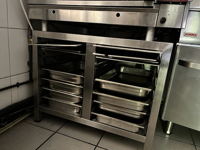 Rvs hete lucht oven rubbens - afbeelding 5 van  6