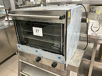 Rvs heteluchtoven horeca select en warmhoud vitrinekast - afbeelding 2 van  8