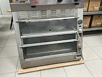 Rvs heteluchtoven horeca select en warmhoud vitrinekast - afbeelding 5 van  8