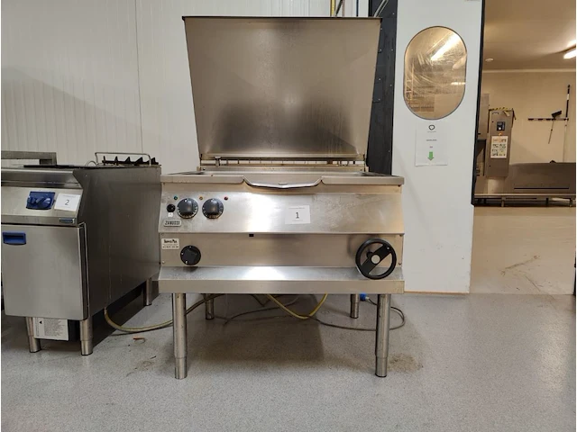 Rvs horizontale braadpan zanussi - afbeelding 1 van  9