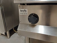 Rvs horizontale braadpan zanussi - afbeelding 6 van  9