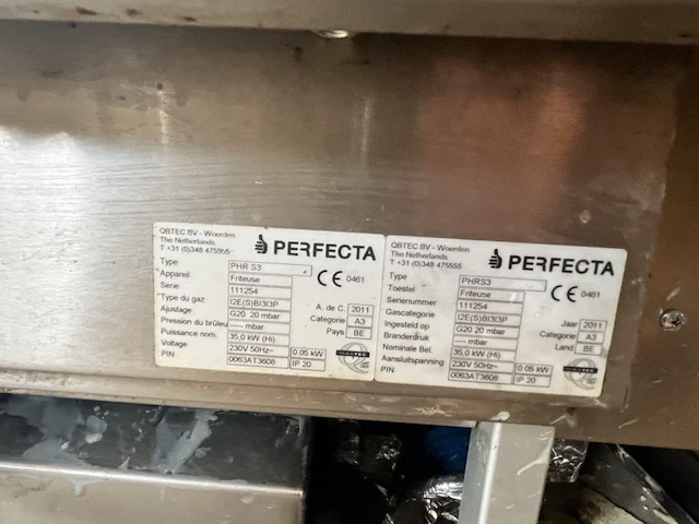 Rvs industriële friteuse perfecta - afbeelding 2 van  17