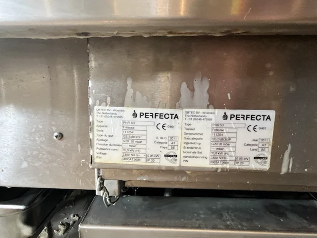 Rvs industriële friteuse perfecta - afbeelding 17 van  17