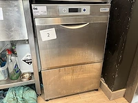 Rvs industriële vaatwasmachine classeq