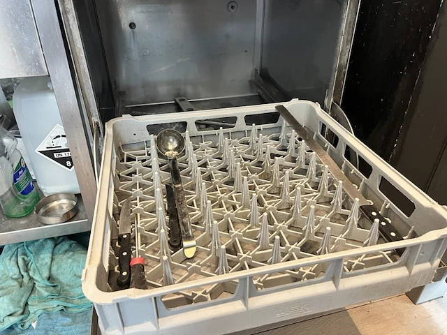 Rvs industriële vaatwasmachine classeq - afbeelding 4 van  4