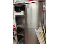 Rvs kast dubbeldeur - afbeelding 1 van  1