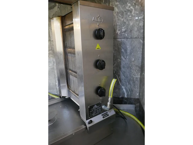 Rvs kebab grill machine atalay - afbeelding 4 van  5