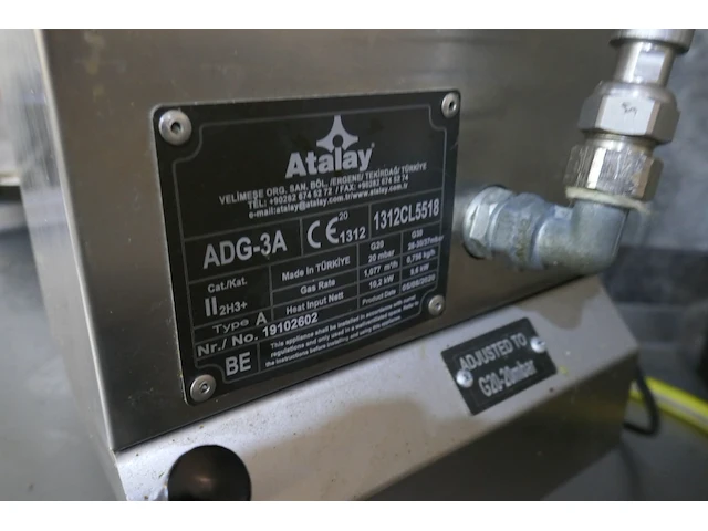 Rvs kebab grill machine atalay - afbeelding 5 van  5