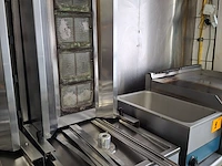 Rvs kebabgrill op gas - afbeelding 1 van  4
