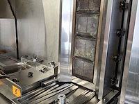 Rvs kebabgrill op gas - afbeelding 2 van  5