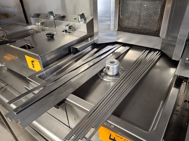 Rvs kebabgrill op gas - afbeelding 4 van  5