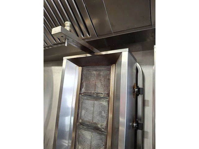 Rvs kebabgrill op gas - afbeelding 5 van  5