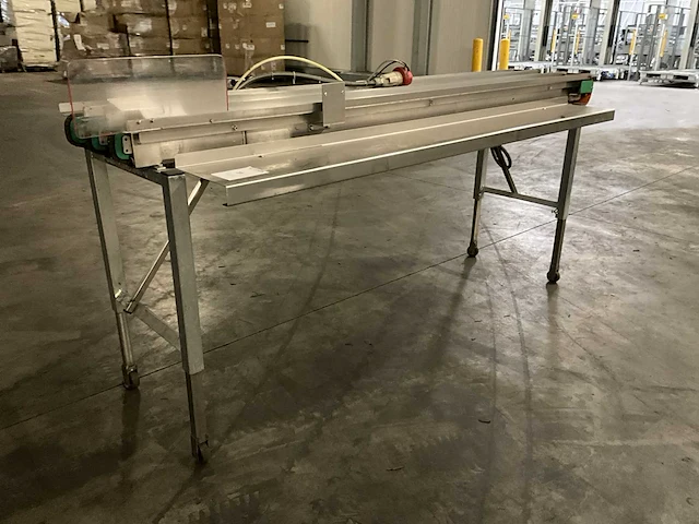 Rvs ketting transportband - afbeelding 1 van  8